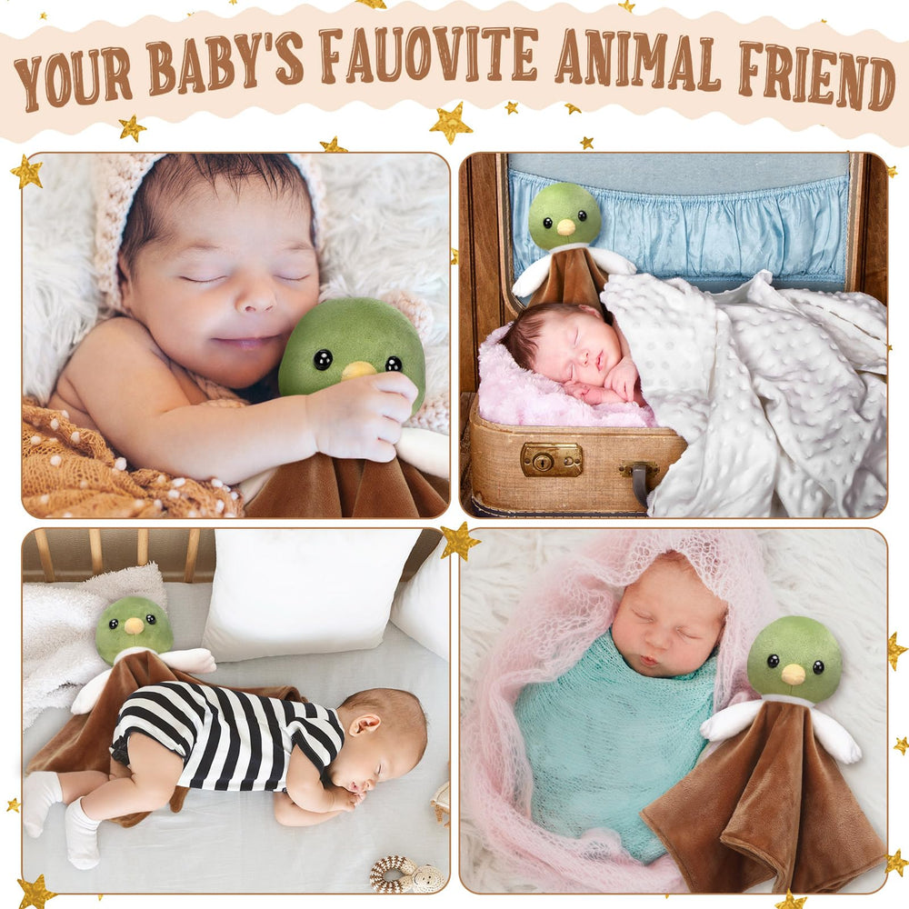 Fanfanwin soft plush material close-up—gentle texture for sensitive baby skin.