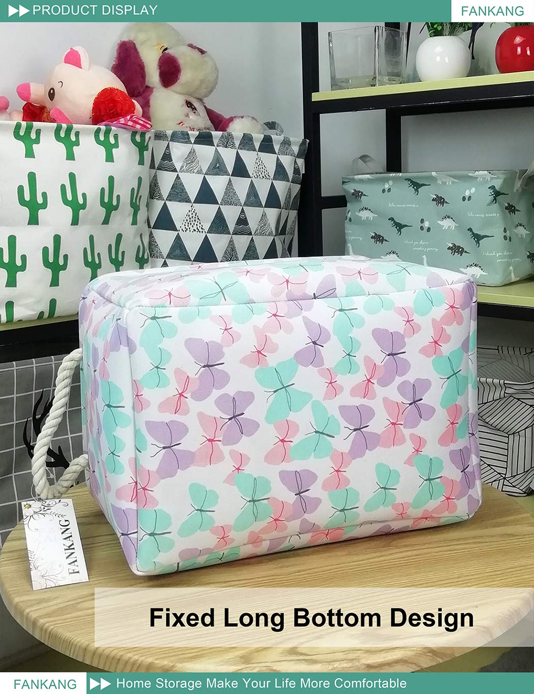 FANKANG Butterfly waterproof inner coating, protects contents in damp spaces.