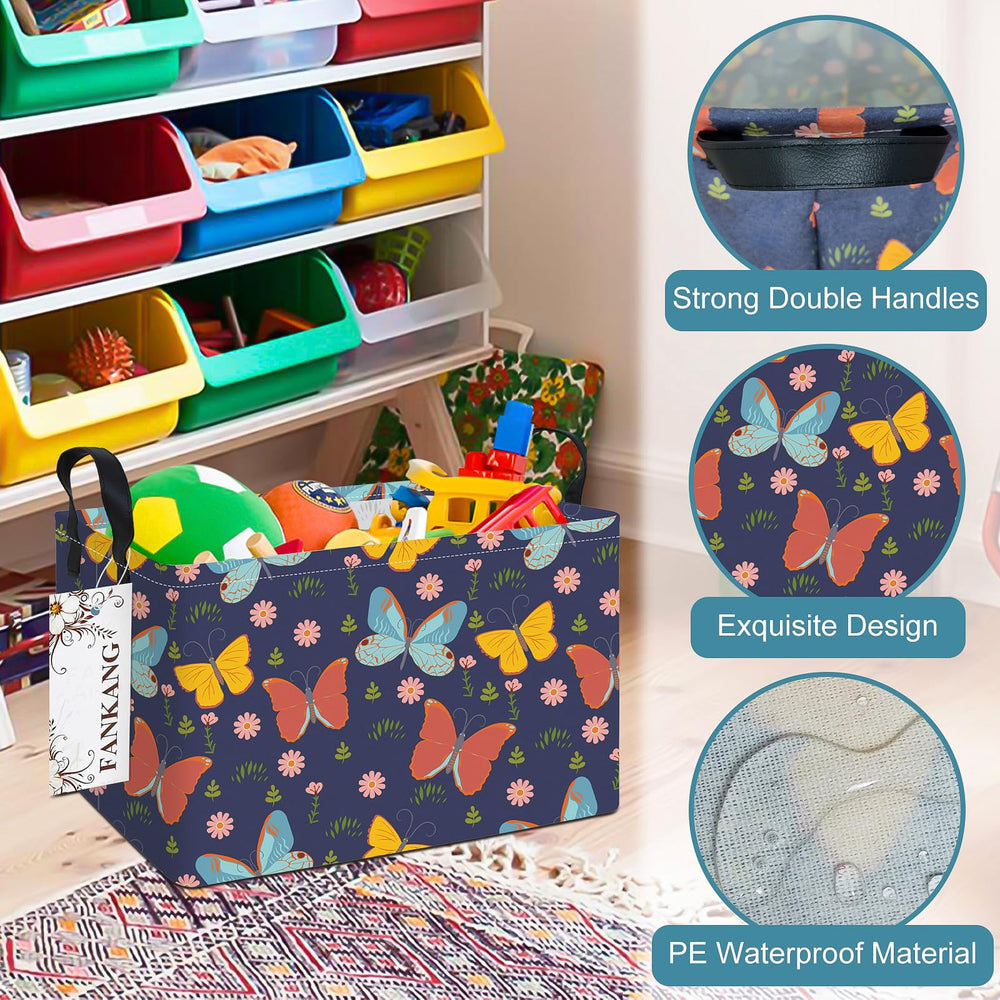 FANKANG large-capacity bin accommodates toys, clothes, and books