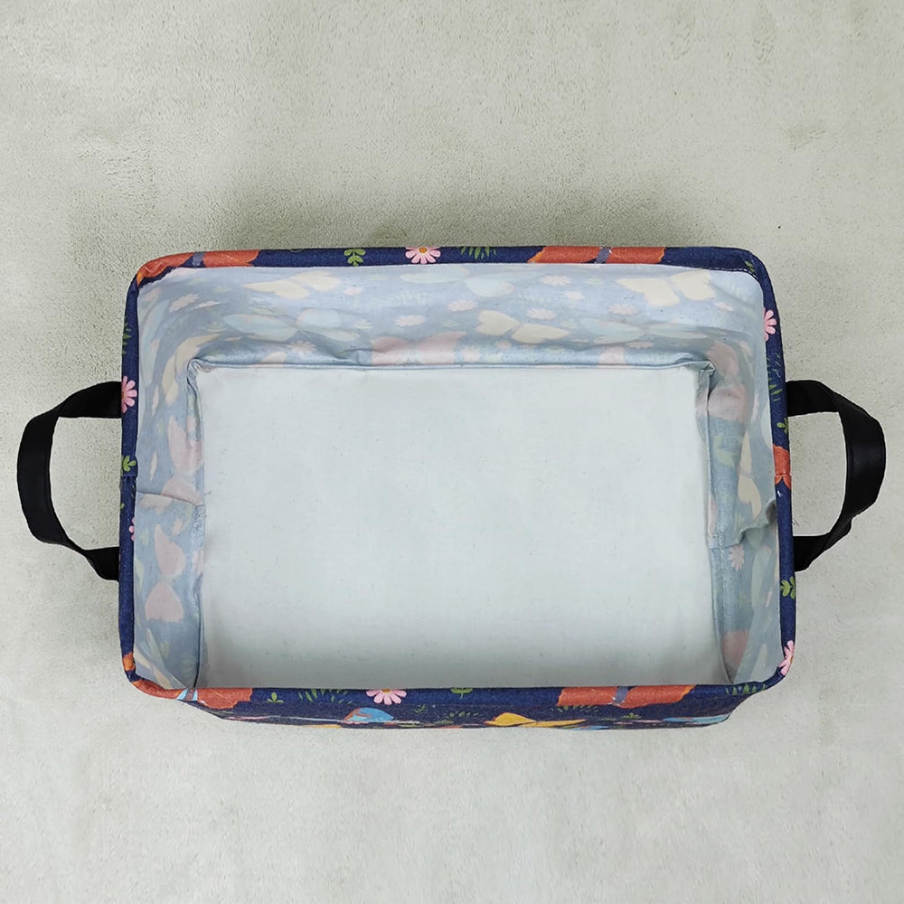 FANKANG durable canvas basket stands upright for easy access