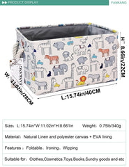 FANKANG rectangular storage bin toy storage keeps playrooms tidy and toys within reach
