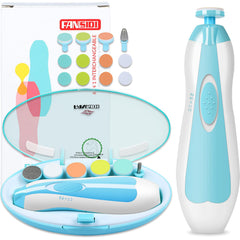 FANSIDI Baby Nail Trimmer front view for gentle newborn nail care.