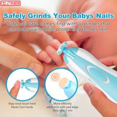 FANSIDI Nail Trimmer storage case keeps tools organized at home.