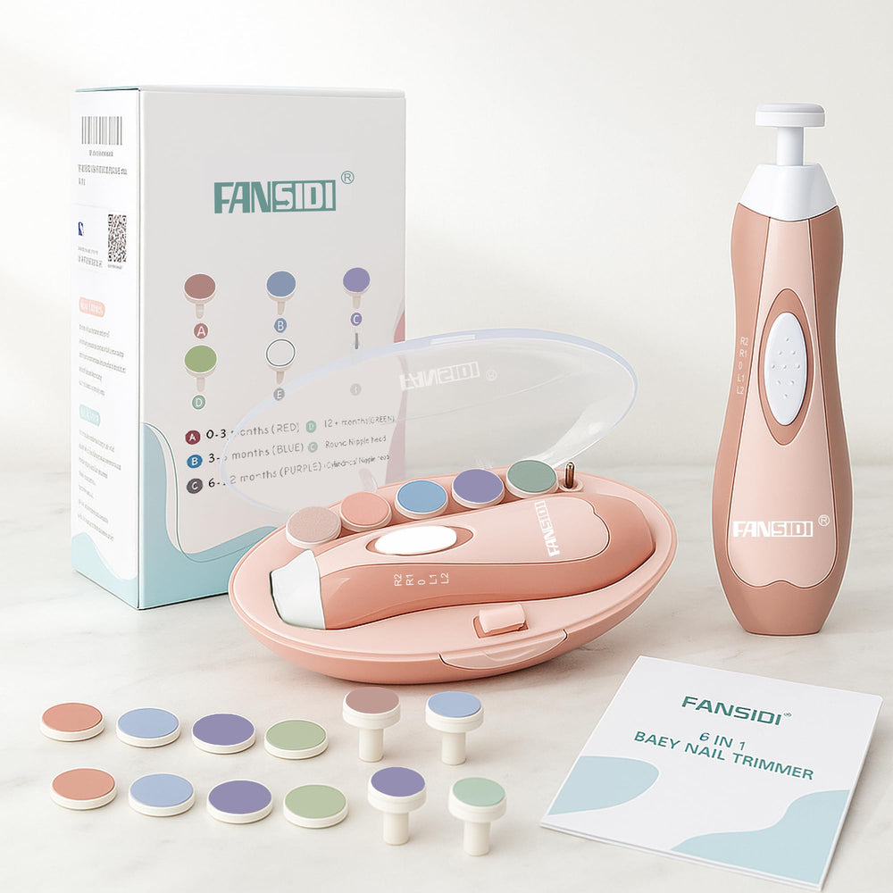 Fansidi comprehensive family nail care kit designed for all ages.