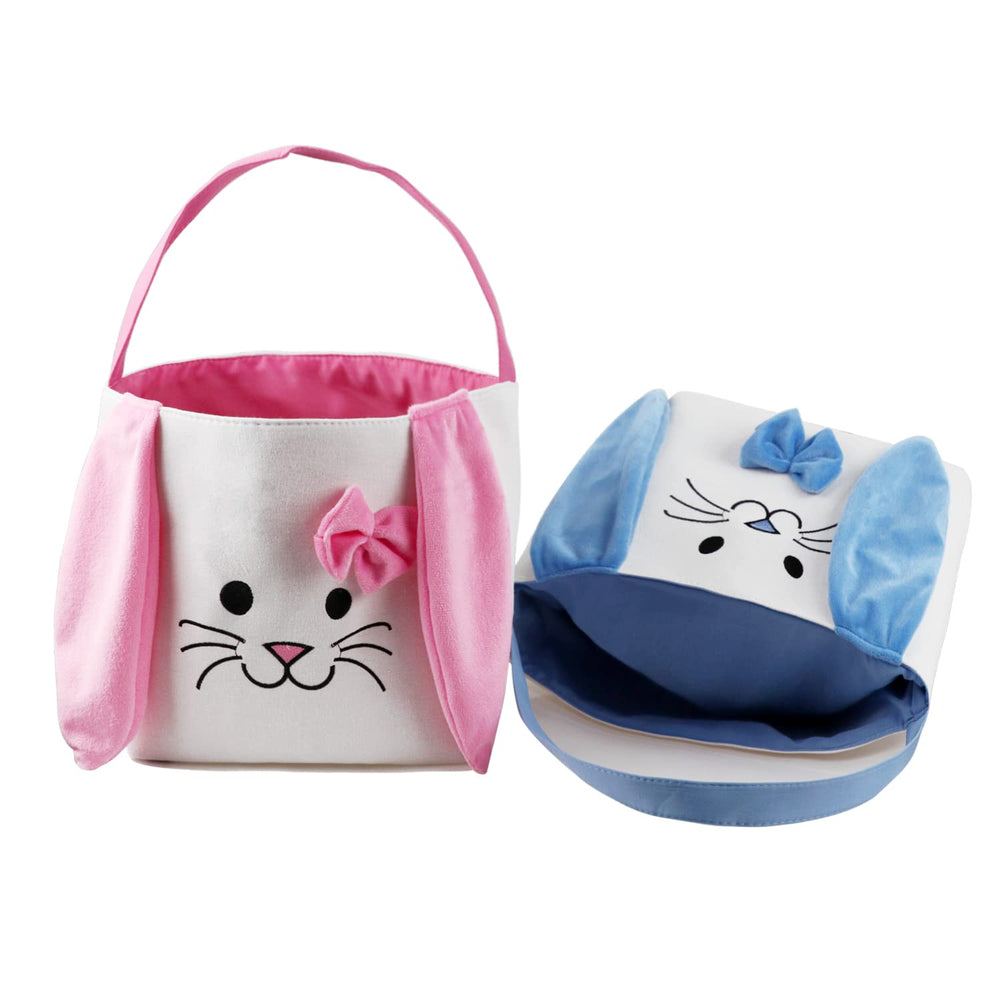 Fanunny Easter Bunny Basket reusable for next year and daily storage.