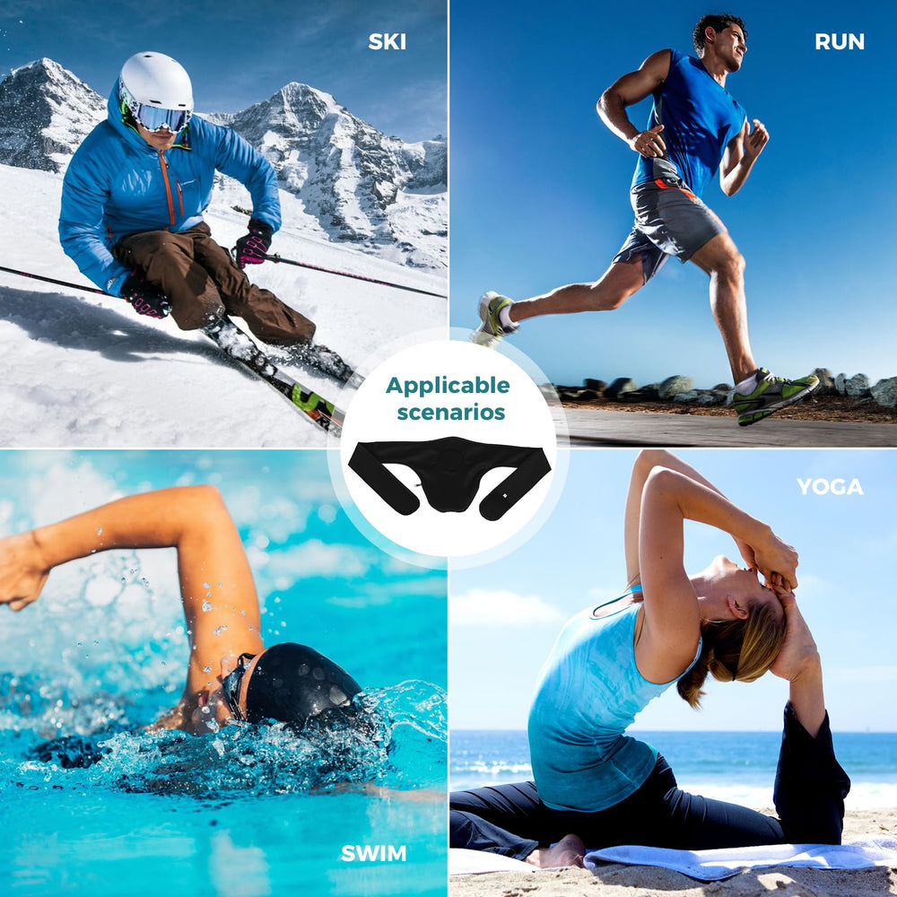 Fanwer ostomy belt odour-masking cover helps reduce exposure during activities.