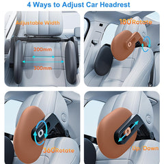 FanXIN pillow rotates 360° for versatile sleeping positions during road trips.
