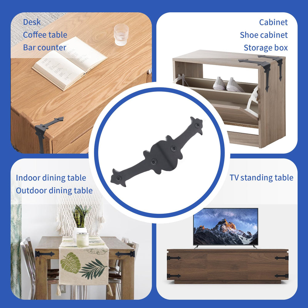FANYUN 4-pack includes screws for quick, secure installation.