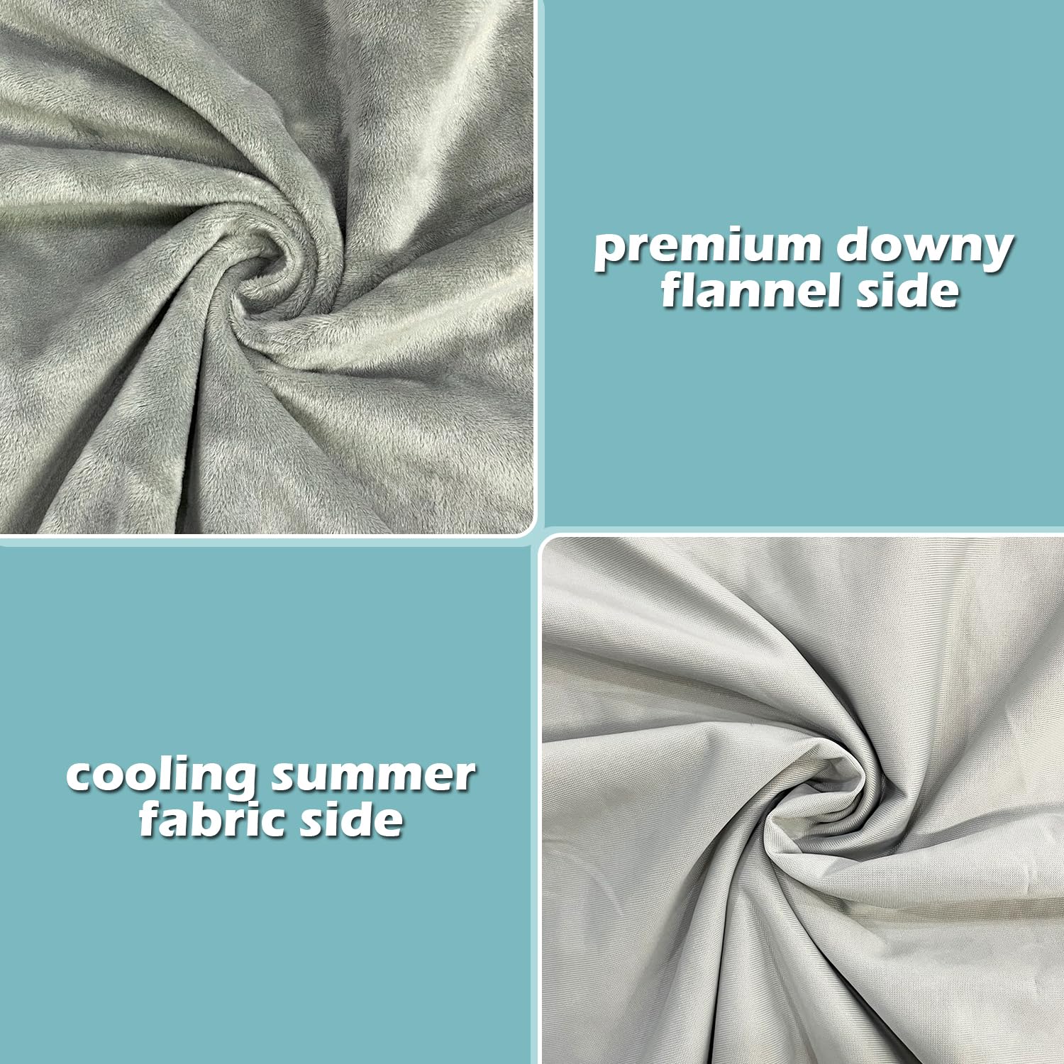 Faraday Fabric Belly Blanket is machine washable for easy care.