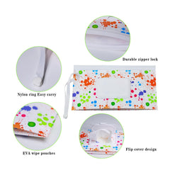 FAREVER travel wipe container with refillable design and flip cap.