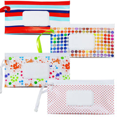 FAREVER wipes holder worn on the wrist for quick access during outings.