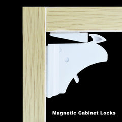 Fariita adhesive mounting locks install without screws for quick baby proofing