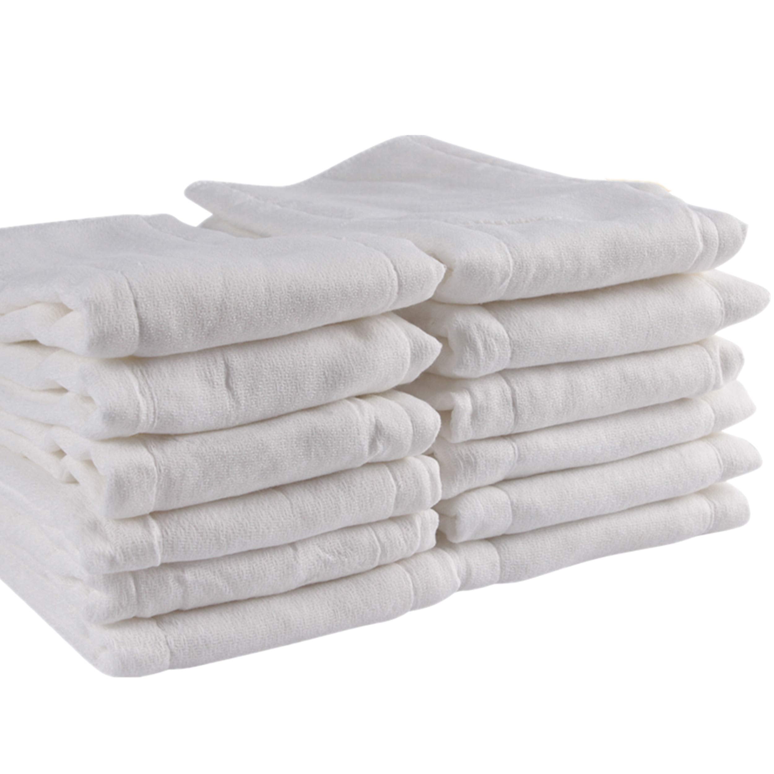 Fasoar prefold cotton diaper shows soft fabric for gentle baby skin