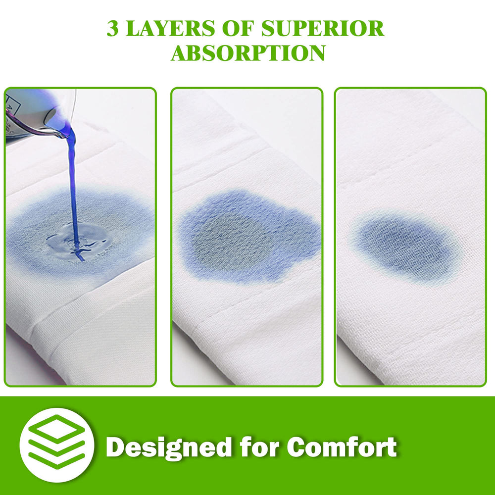 Fasoar prefold diapers on baby demonstrating snug and comfortable fit.