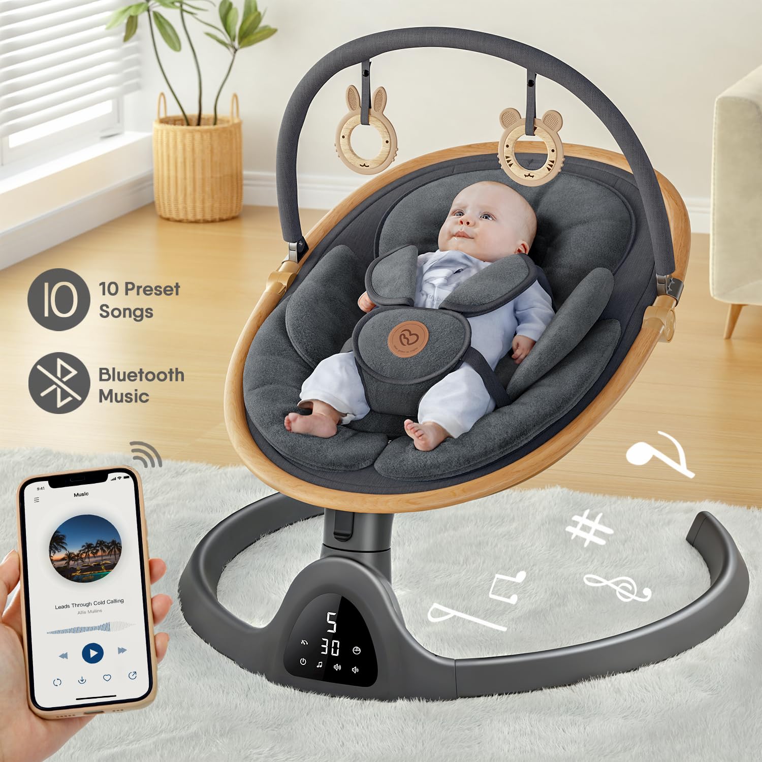 FasonBaby soft breathable seat cushion for year-round comfort