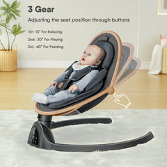 FasonBaby three seat positions for relaxing, playing, and feeding