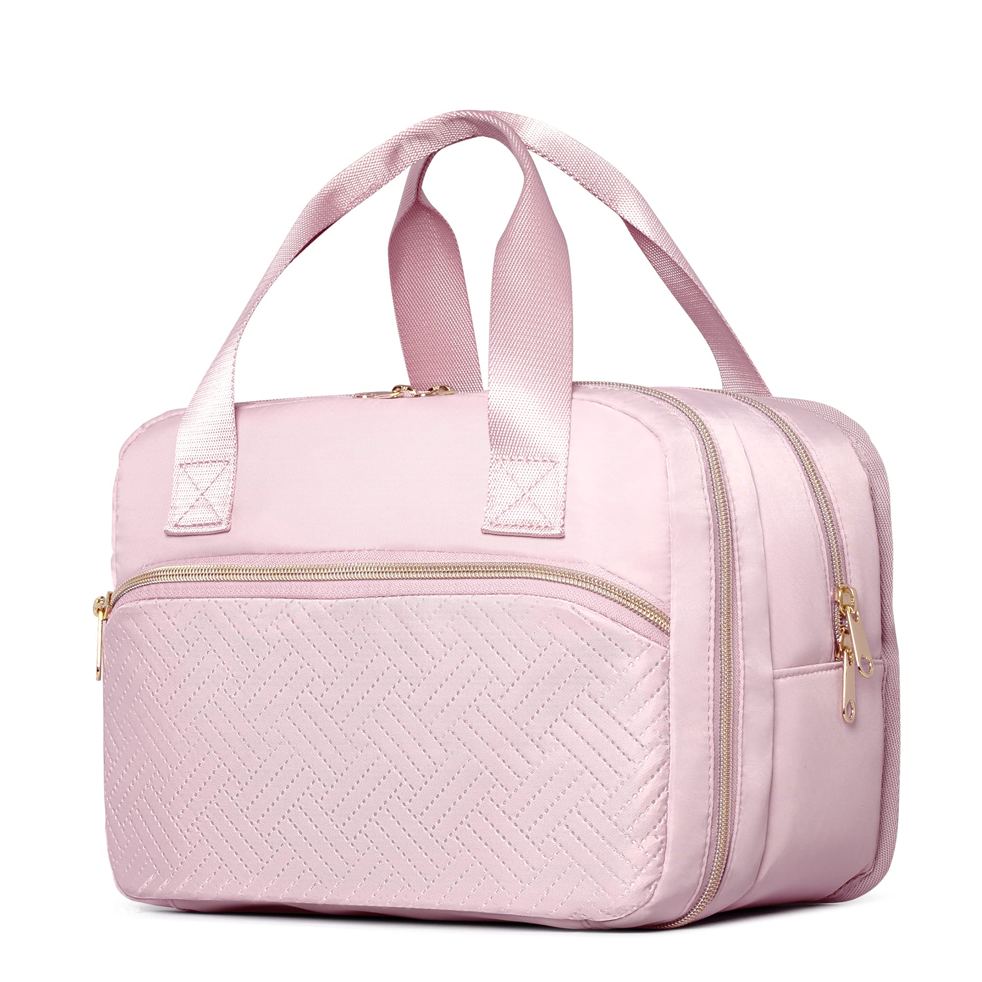Fasrom compact tote measures 10.6 x 6.5 x 8.3 inches.