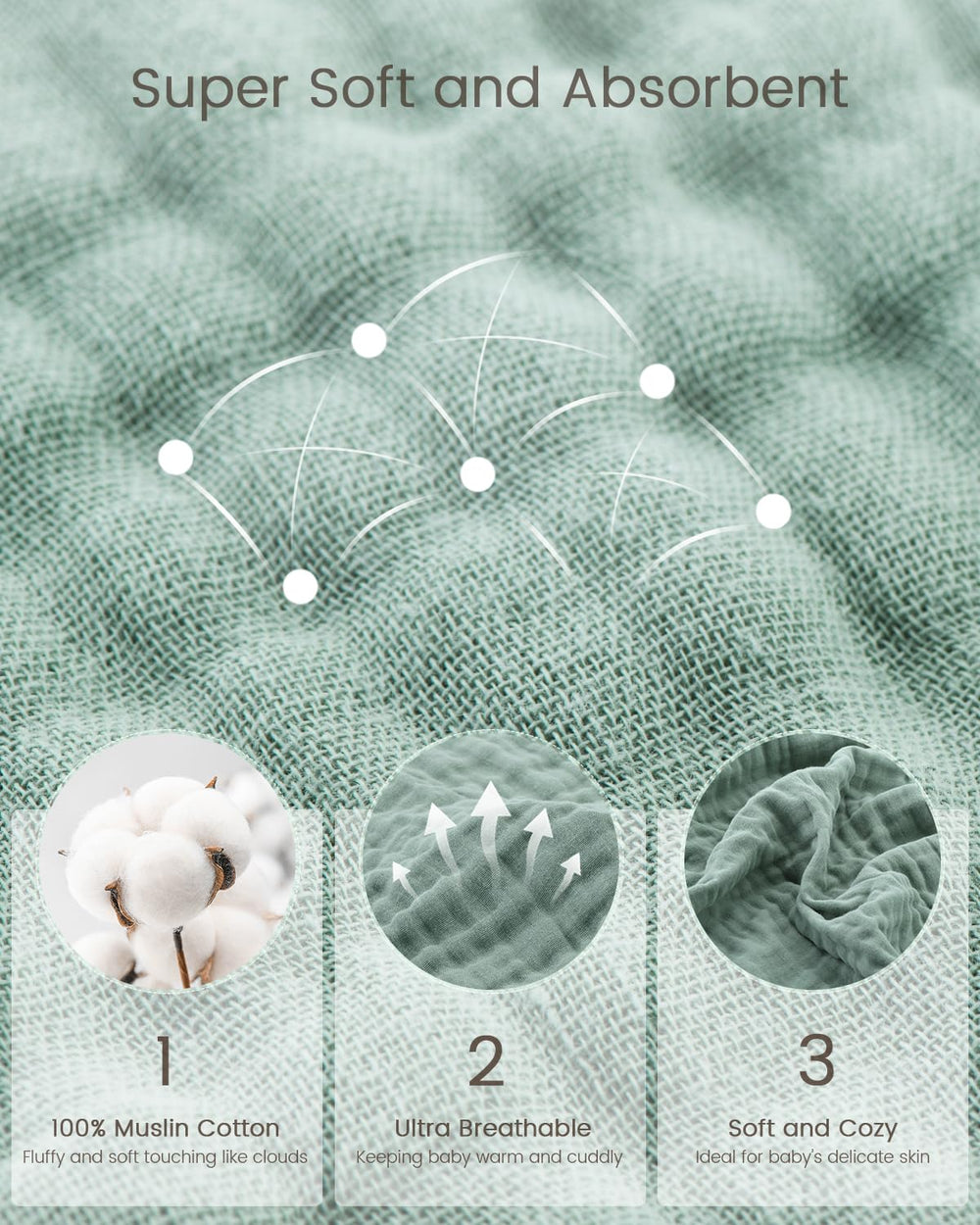 FAVERDIIY honeycomb embossing boosts absorbency and quick drying