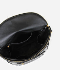 FAWN DESIGN Mini Diaper Bag back strap system for hands-free wear.