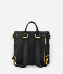 FAWN DESIGN Mini Diaper Bag exterior pocket closeup showing smart storage.