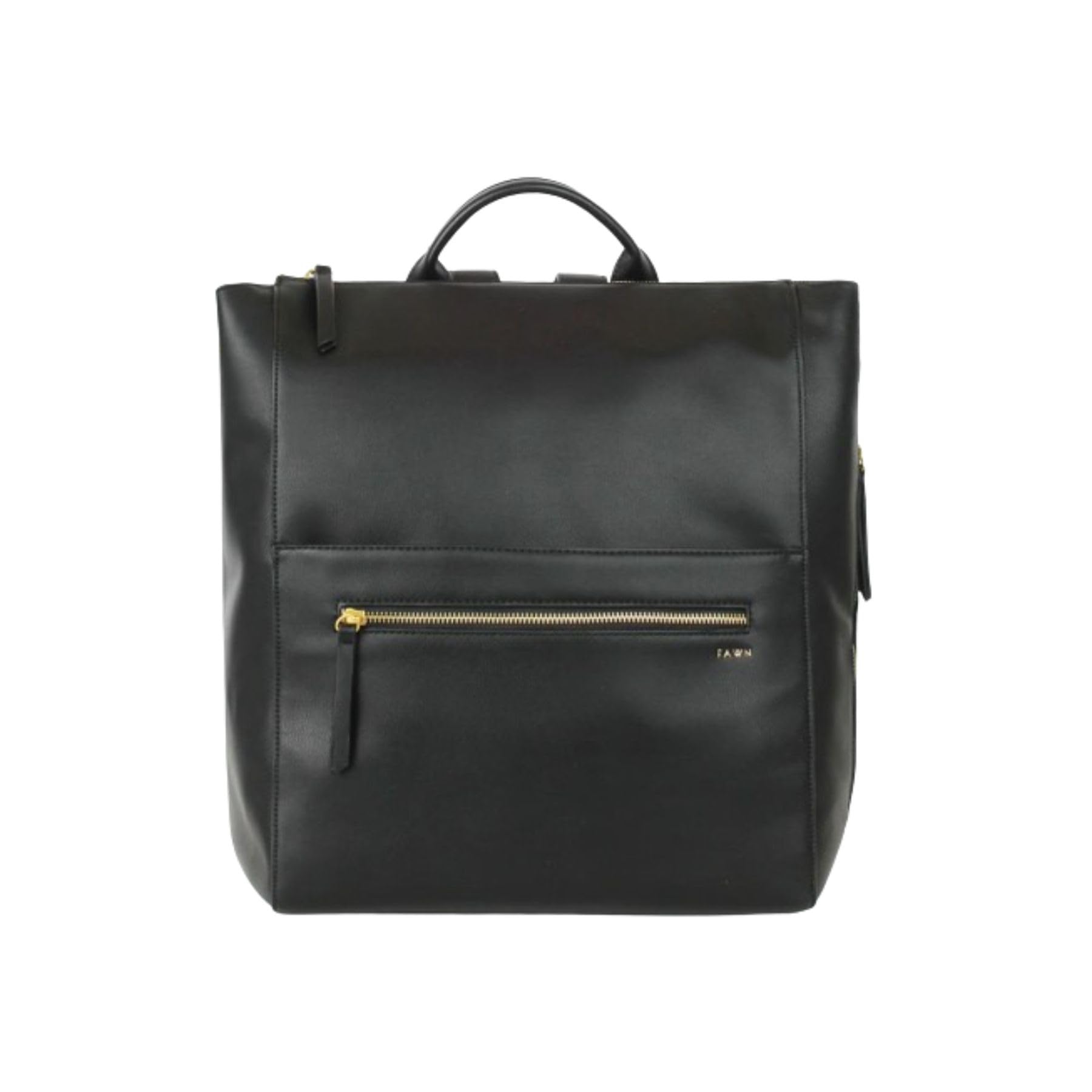 FAWN DESIGN Square Diaper Bag backpack offers hands-free organization for on-the-go moms.
