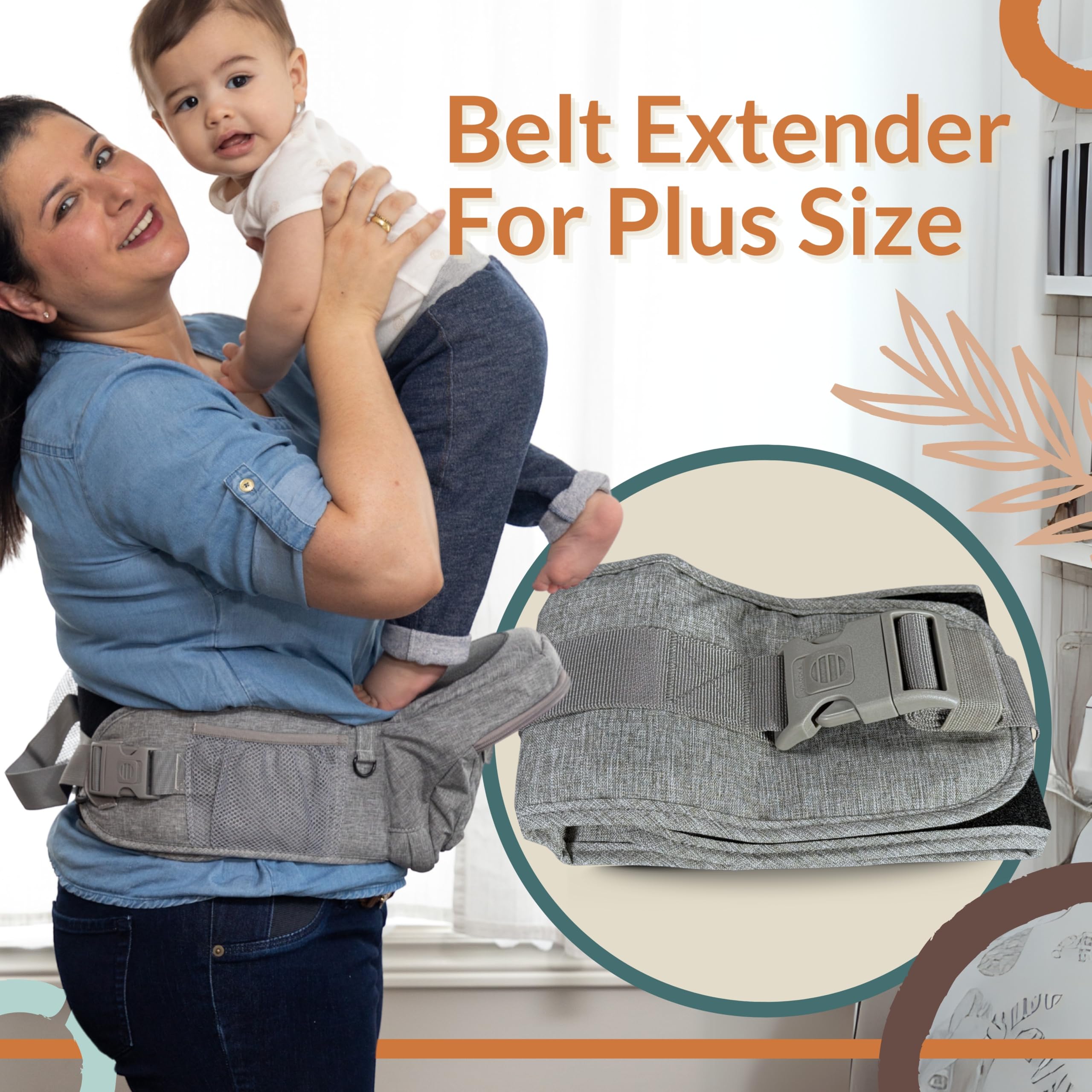 FAWNEST ergonomic weight distribution reduces shoulder and back strain.