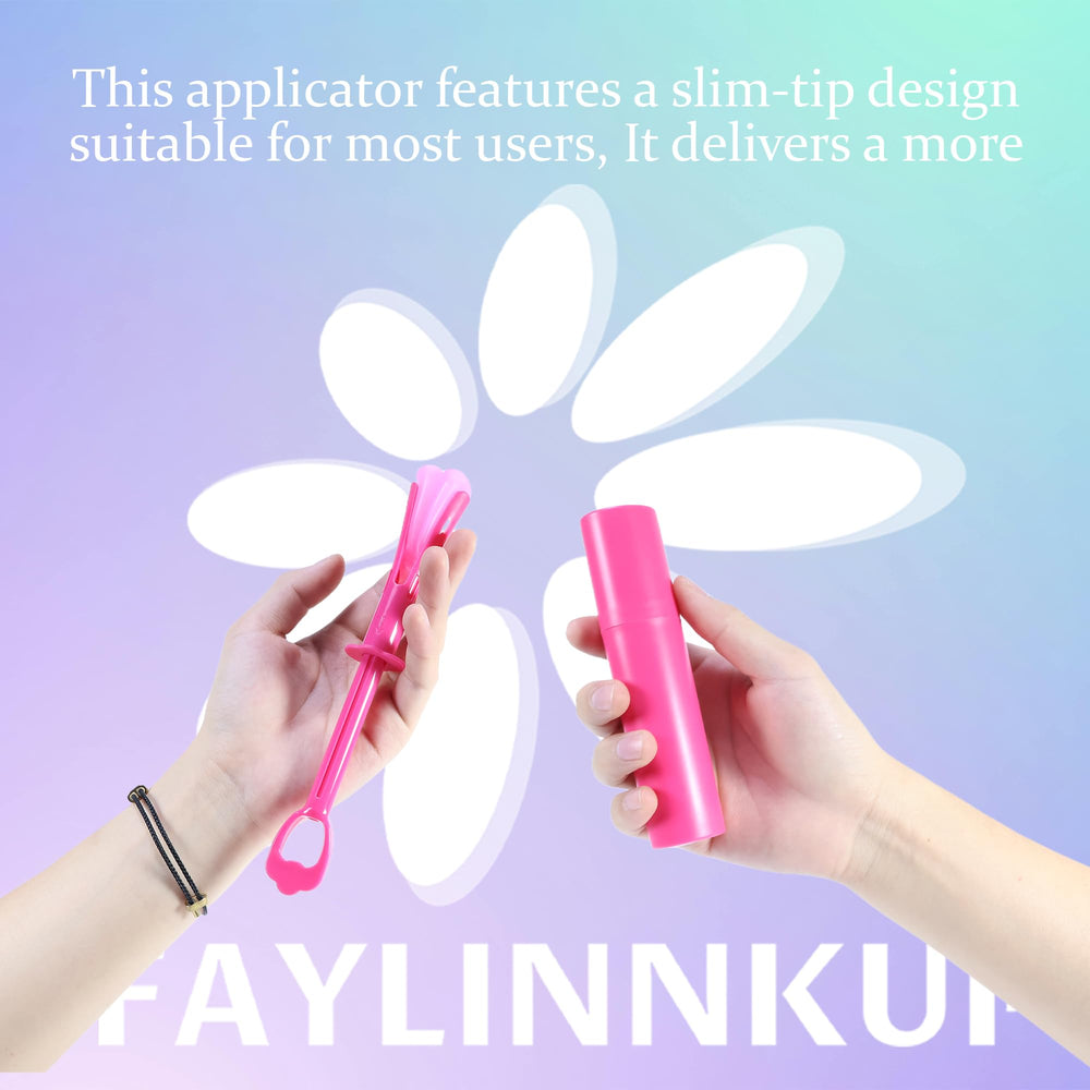 FAYLINNKUP disc applicator close-up illustrating easy insertion and removal