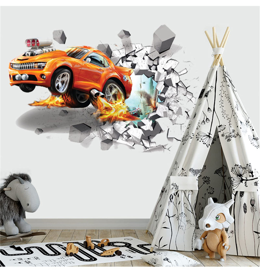 FAYYGYH breakout wall decals showing movement to energize kids' spaces