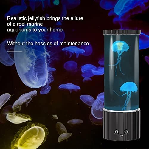 FBSPORT Jellyfish Lamp stands 12 inches for desk or shelf.