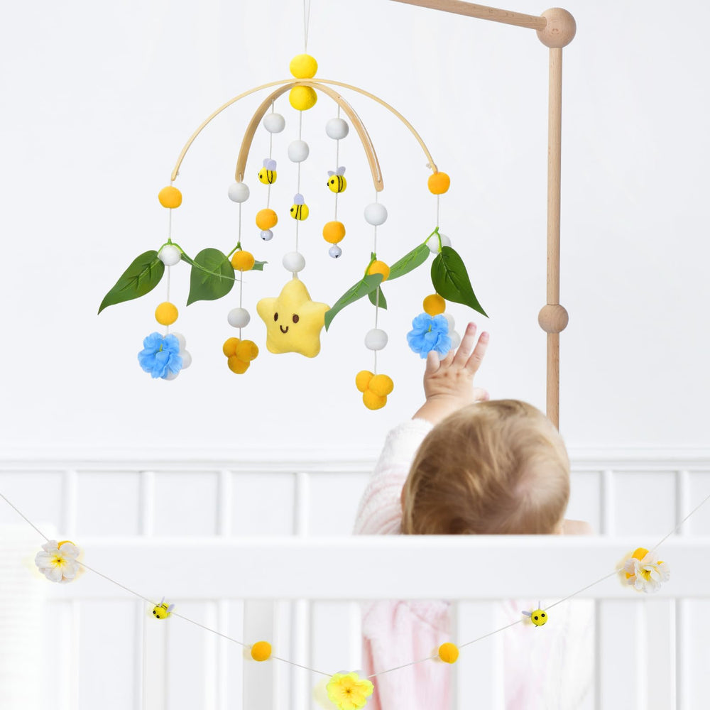 fcesuk nursery decor mobile in use over changing table and play area