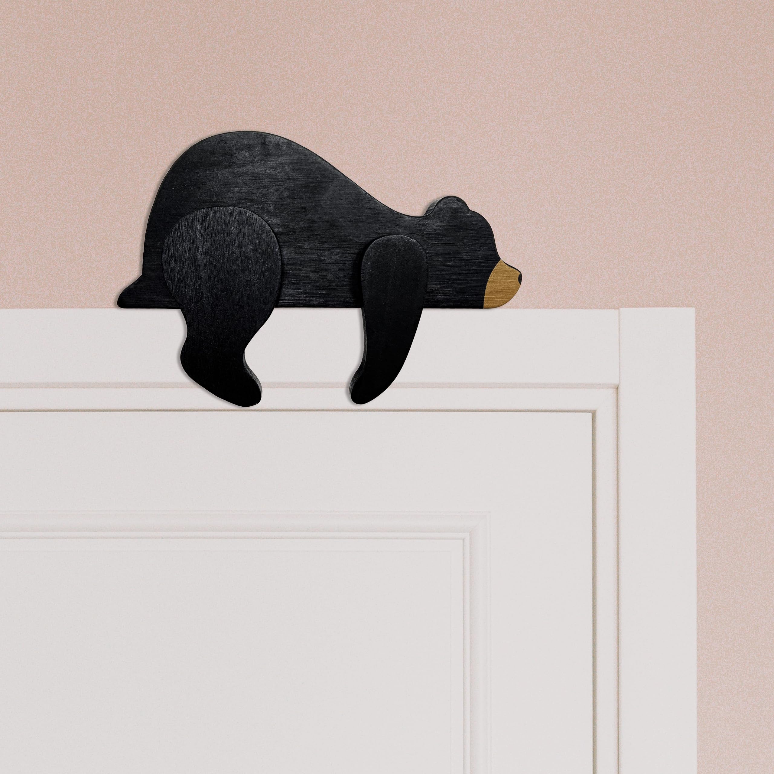 Fcimu 8x6 inch bear decor fits compact shelves for nursery display