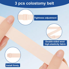 FDFuZhao breathable ostomy wrap reduces moisture during activity.