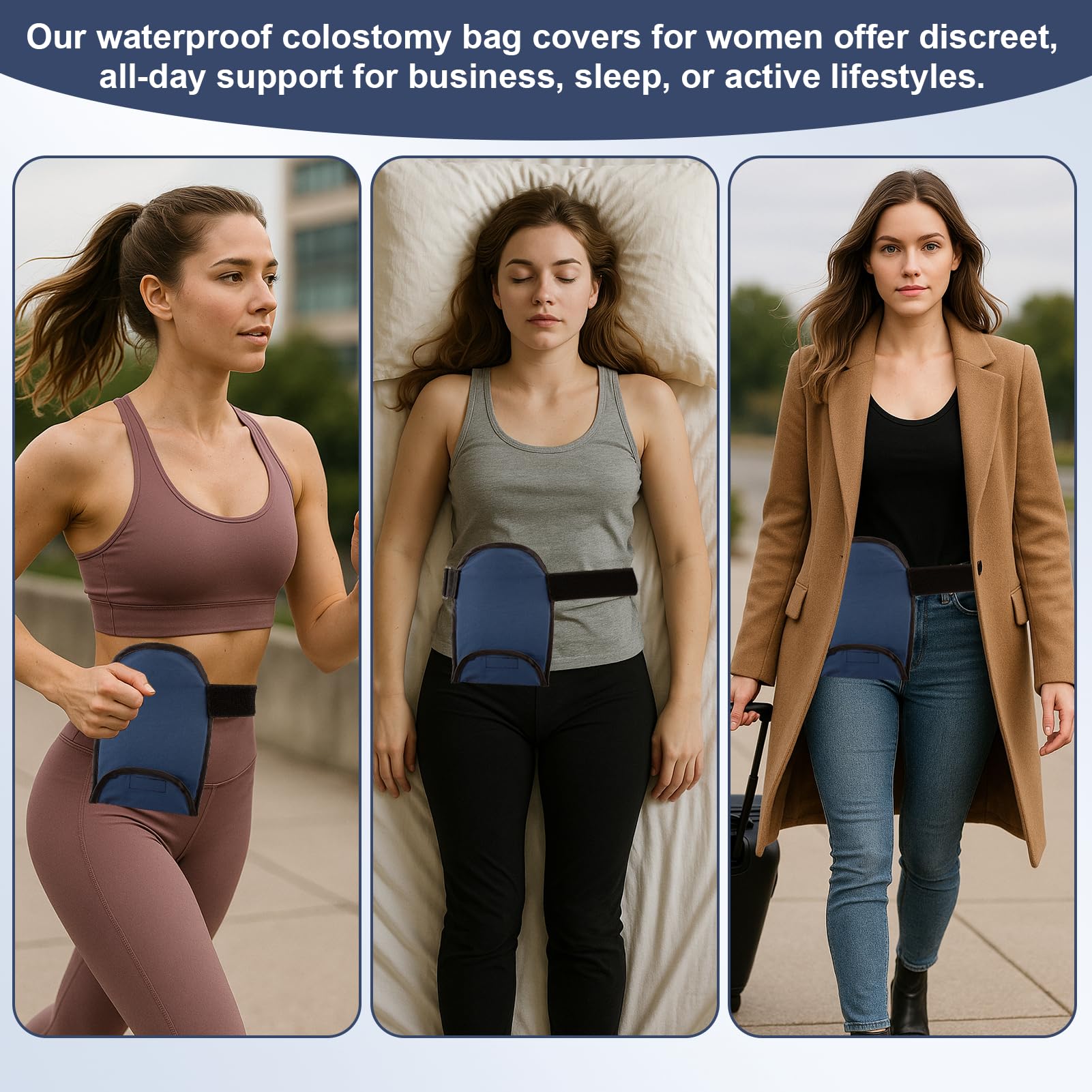 FDFuZhao odor-control ostomy cover for discreet management of waste odors.