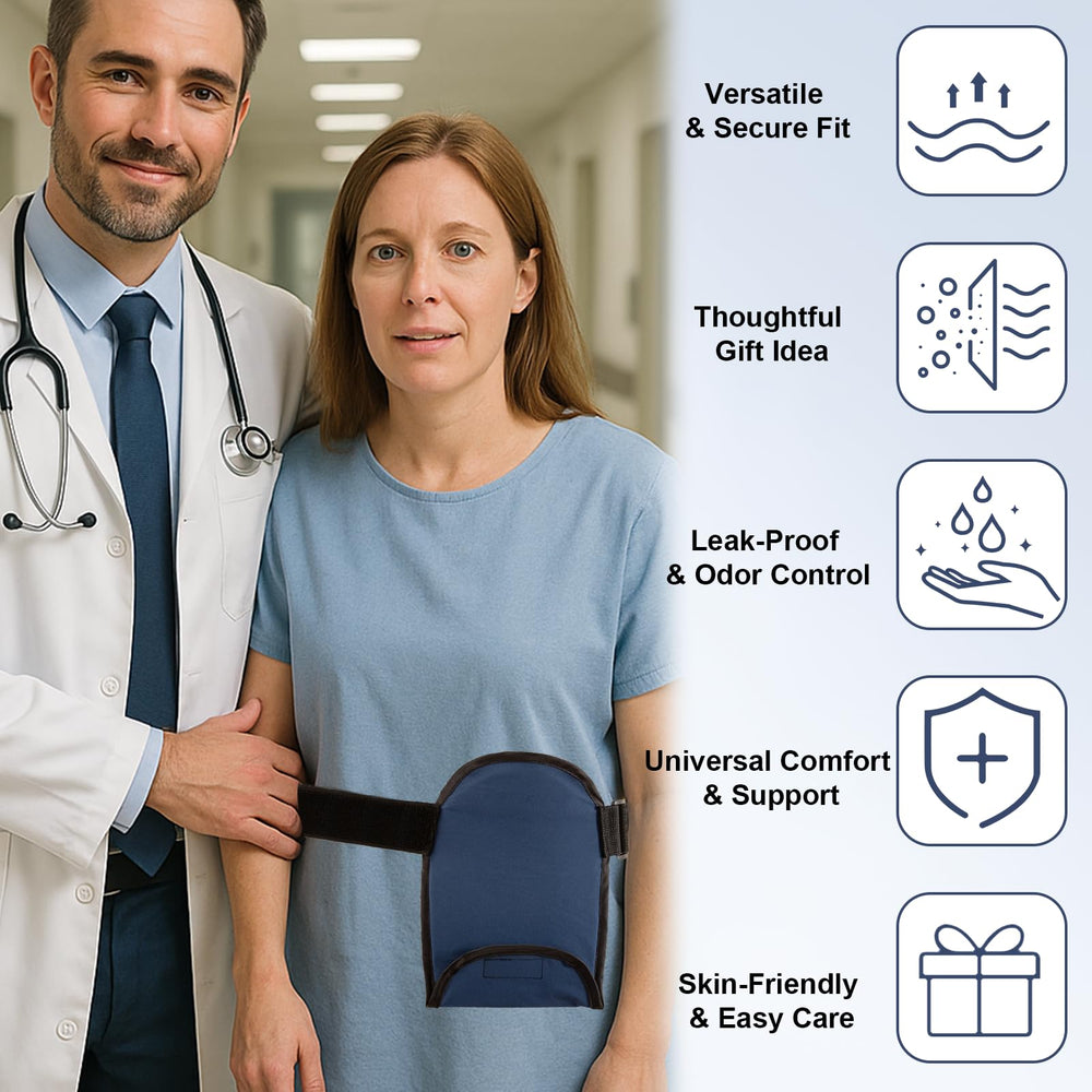 FDFuZhao ostomy covers 2-pack for backups on busy days.