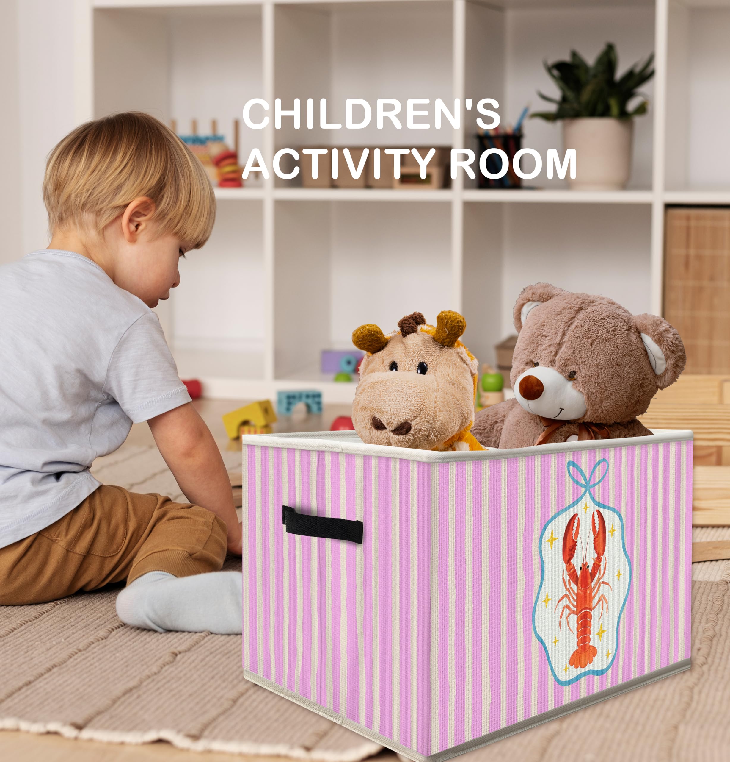 FDHSPAAM decorative organizer on a shelf adds practical charm.