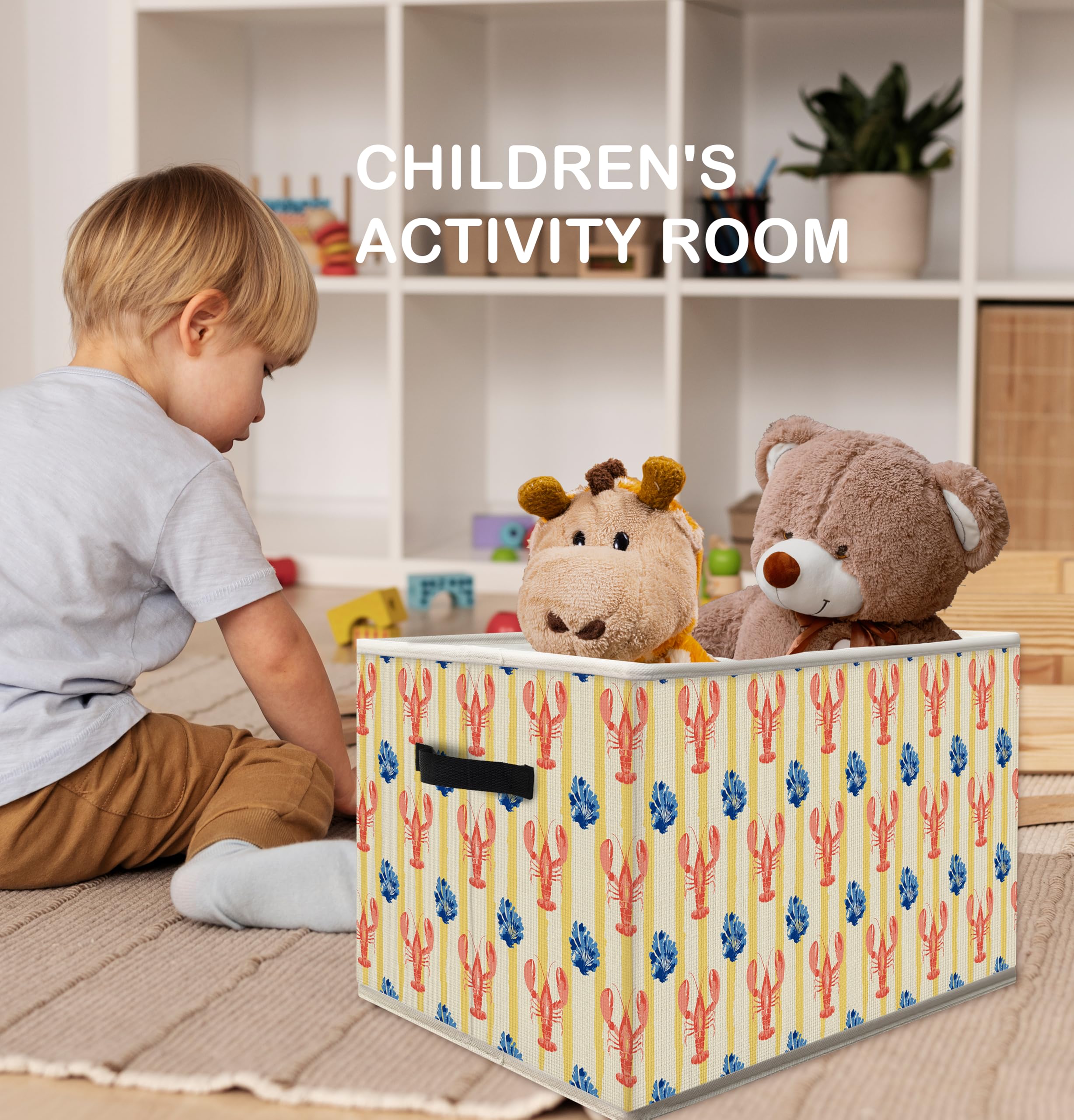 FDHSPAAM Gift-ready storage bin ideal for seasonal gifting.