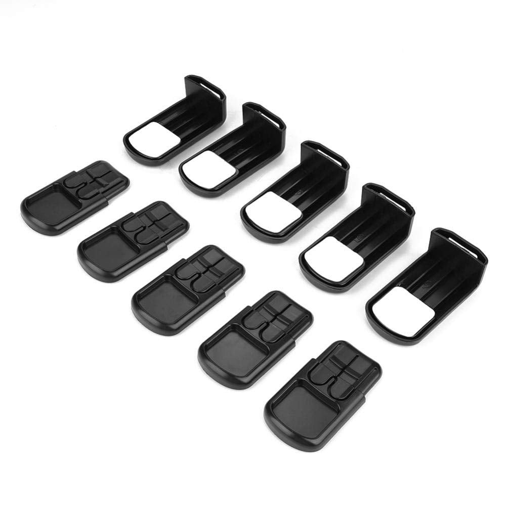 Fdit 5Pcs baby safety cabinet locks ready to secure drawers and cabinets.