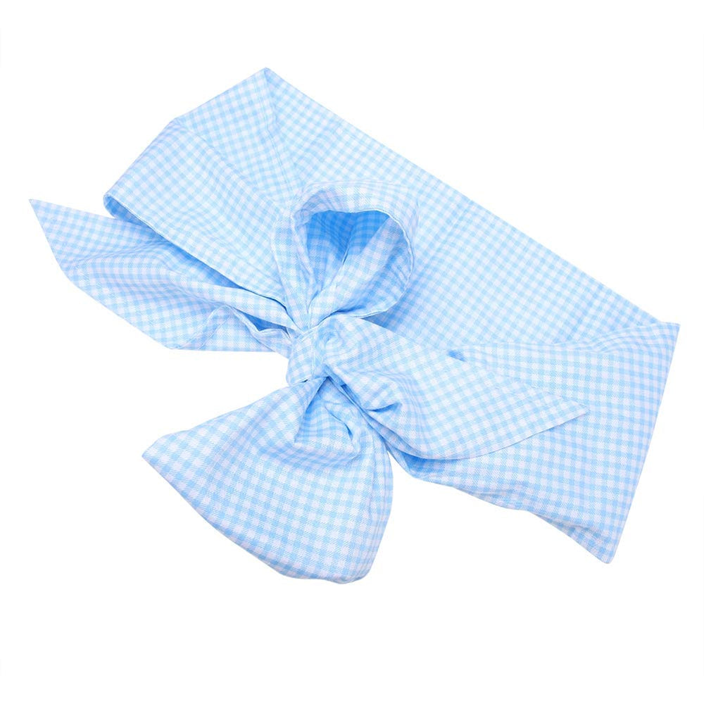 Fdit plaid bowknot detail adds cute decorative touch.