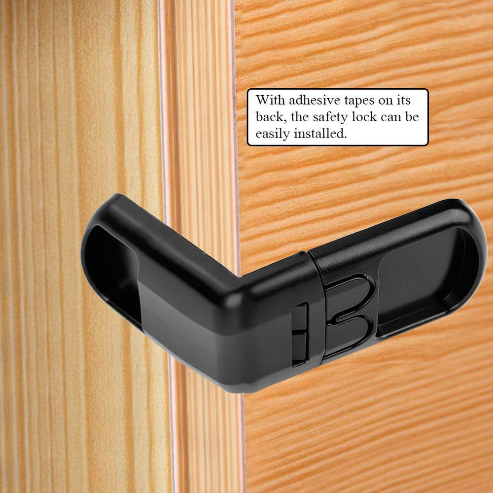Fdit right-angle lock close-up shows sturdy ABS construction.