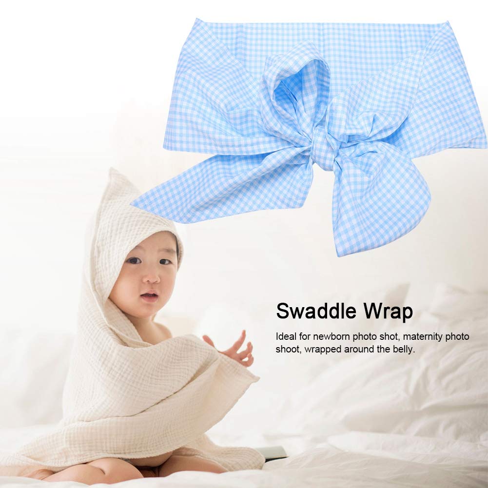 Fdit soft cotton baby swaddle provides gentle skin comfort.