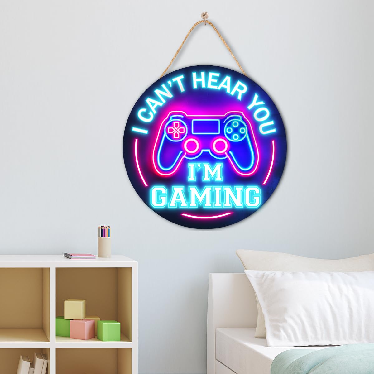 FDLLUS indoor outdoor-ready wood sign resists fading for lasting color.