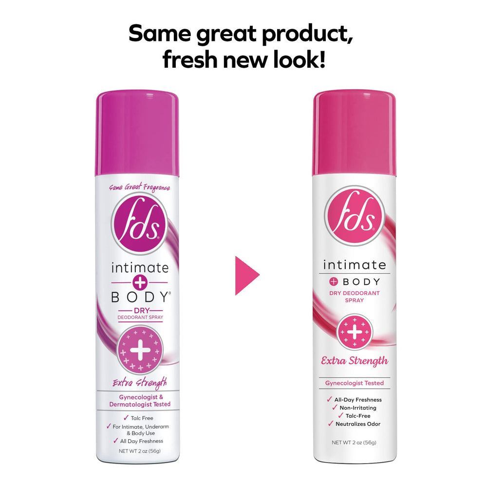Gentle, talc-free formula of FDS for daily wear