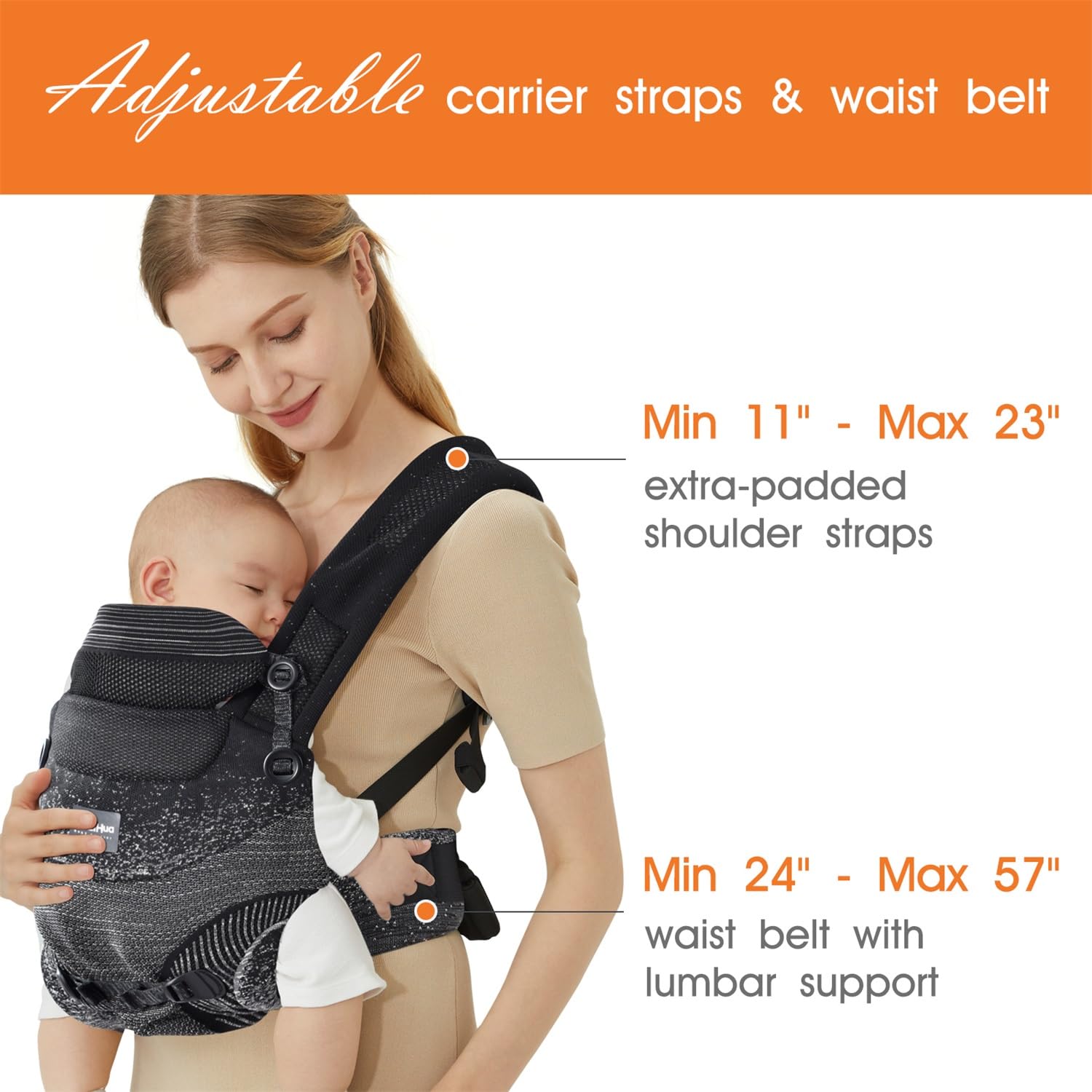 Fe Li Hua breathable knitted fabric keeps baby and caregiver cool