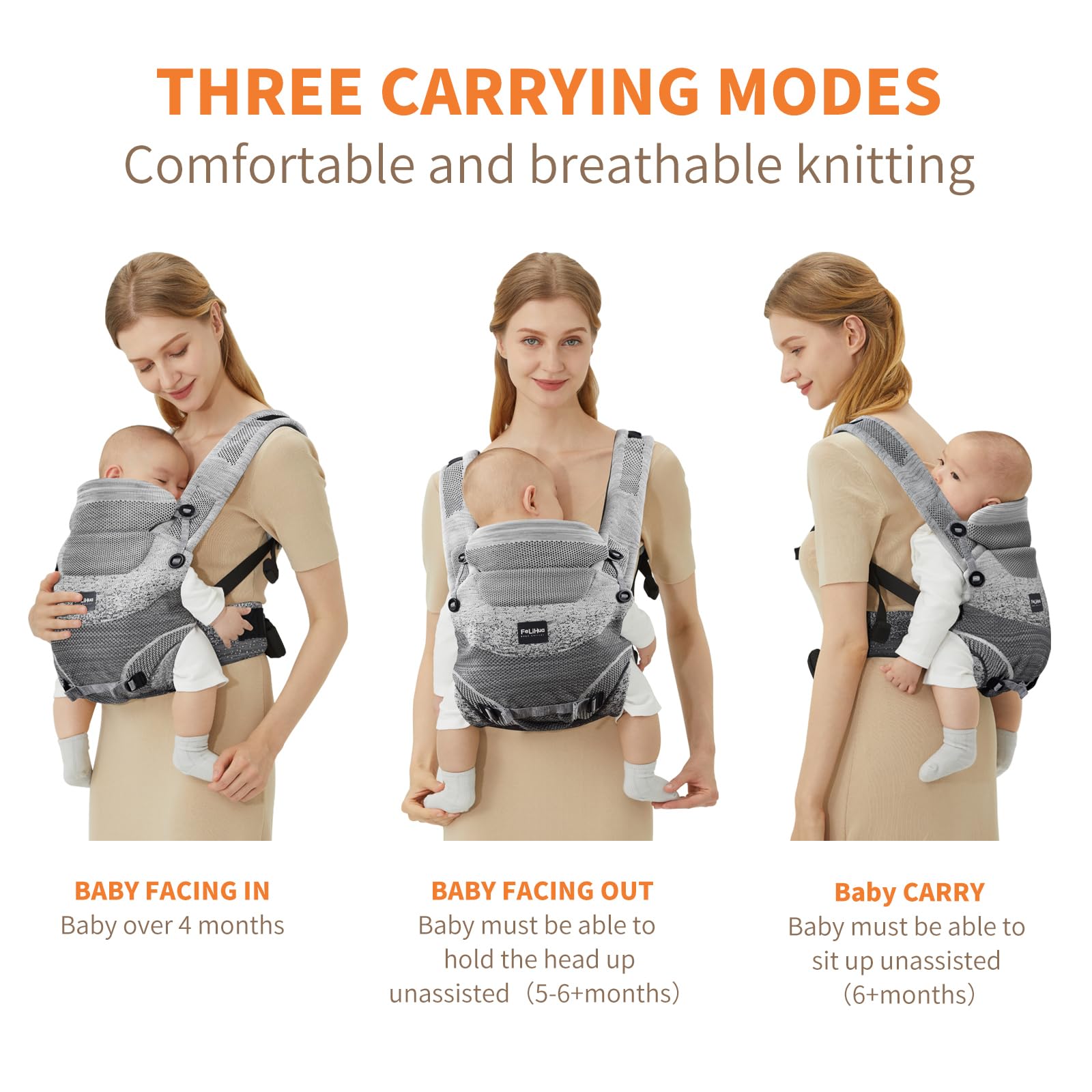 Fe Li Hua 4-in-1 carrier promotes easy parenting during daily activities