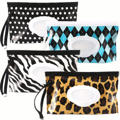 FEBSNOW 4-pack baby wipe dispenser keeps wipes organized for busy parents.