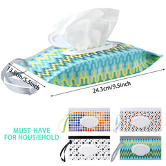 FEBSNOW pattern B dispenser keeps wipes neat at home