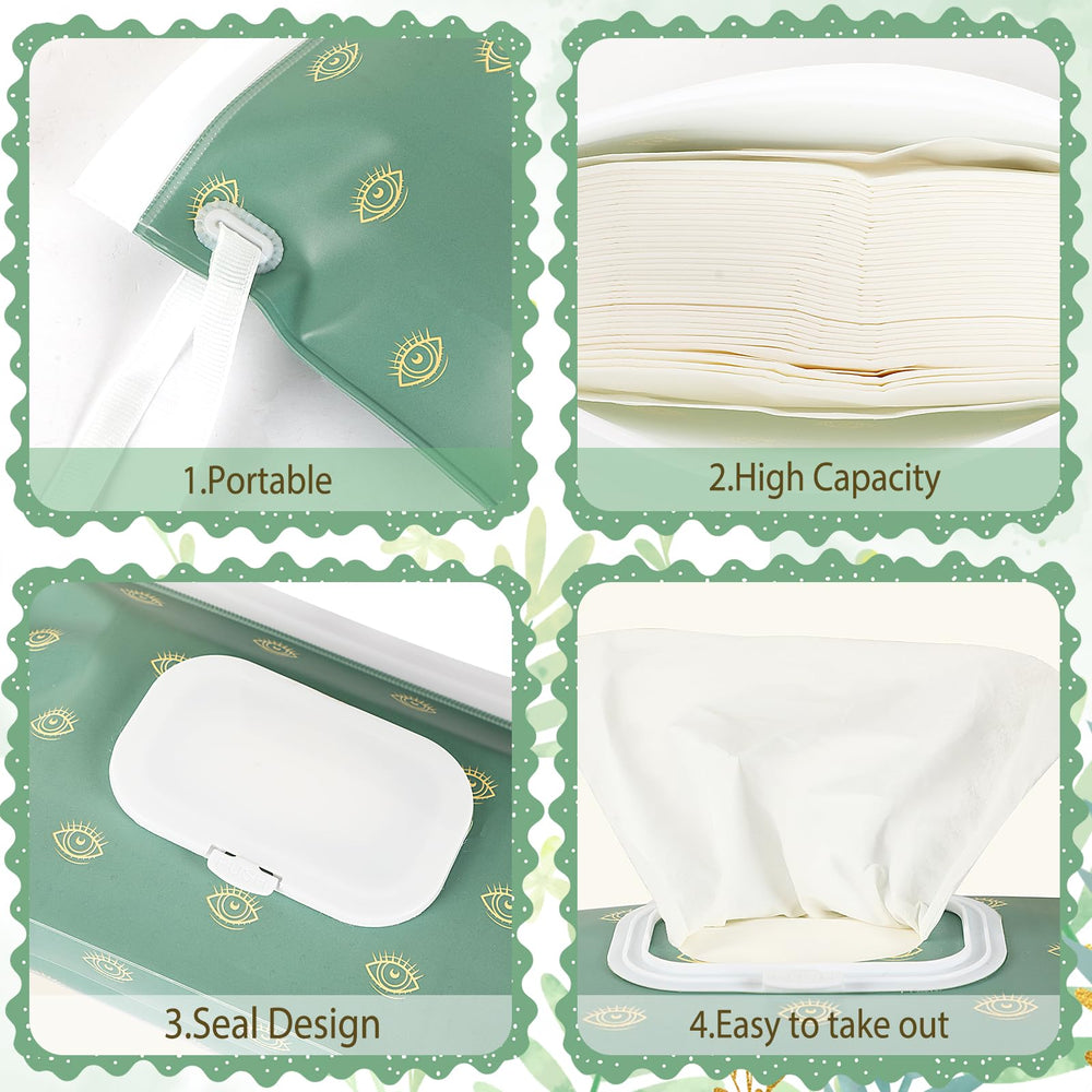 FEBSNOW multicolor dispenser with mint pattern for versatile use