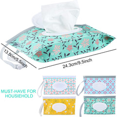 FEBSNOW portable wipe pouch with refillable design for quick restocks