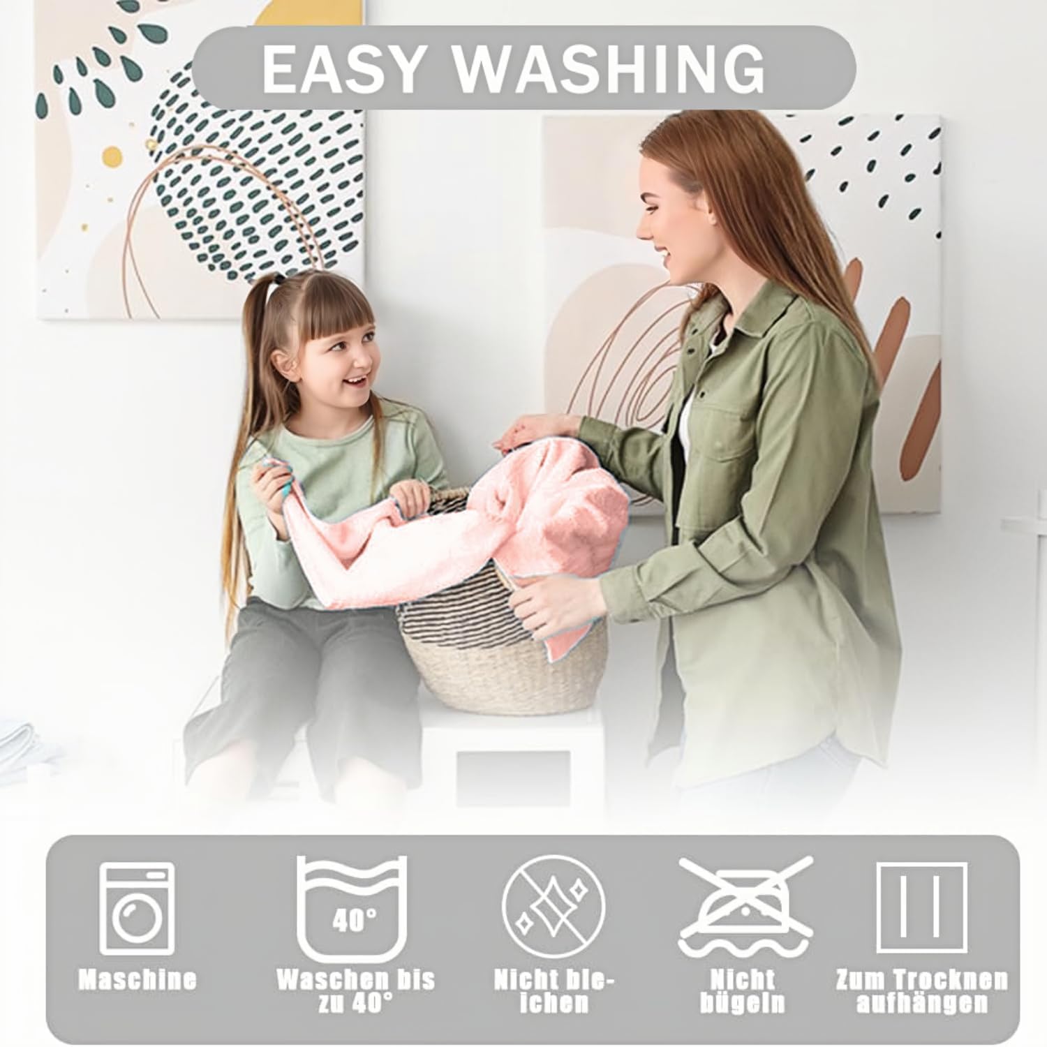 Febvao baby towel packaging is gift-ready for newborns and toddlers