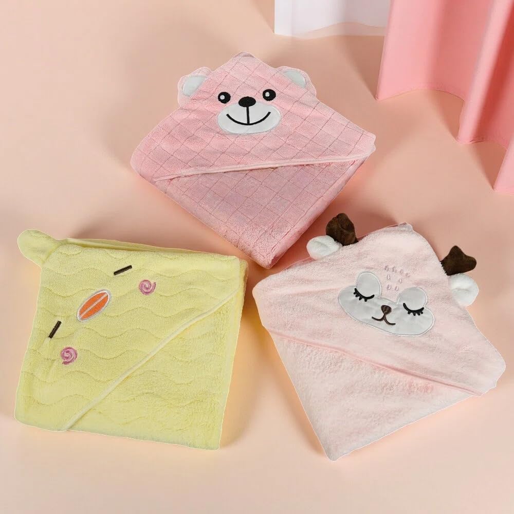 Febvao baby towel ideal for toddlers ages 1-3 after baths